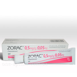 Зорак 0,1% (Zorac) 15 г гель