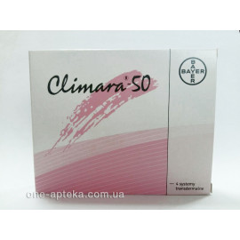 Климара пластир 50мкг/24г (Climara) 4шт