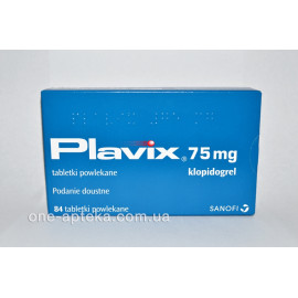 Плавікс 75мг (Plavix) 84таб