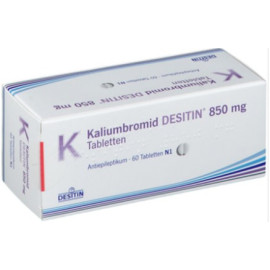 Каліумбромід Деситин 850мг (Kaliunbromid Desitin) 60табл