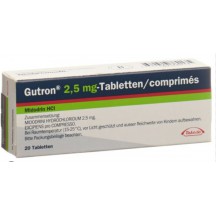 Гутрон 2,5мг (Gutron) 20табл