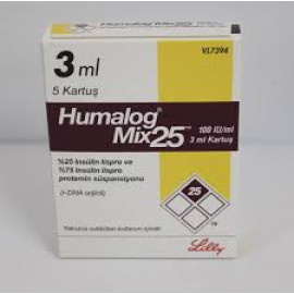 Хумалог Мікс 25мг (Humalog Mix) 5х3мл розчин