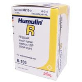 Хумулін Р (Humulin) 5х3мл картридж