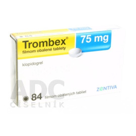 Тромбекс 75мг (Trombex) 84таб